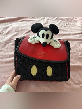 Bioworld Disney Mickey Mouse Peek-A-Boo Convertible Backpack / Crossbody